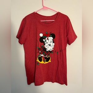 Women’s Disney Minnie Christmas T-shirt